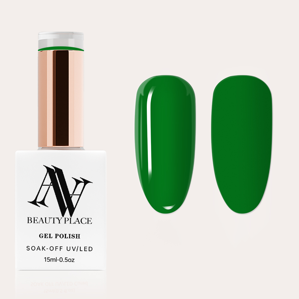 Gel Polish Professionnel | ANNAS006 - Vert Émeraude | UV/LED Soak-Off & Haute Pigmentation | HEMA/TPO Free | 15ml