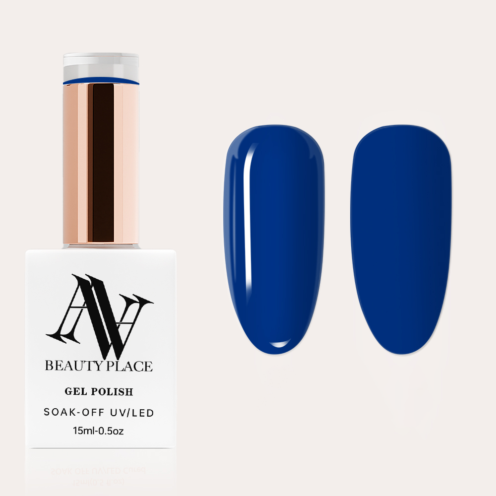 Gel Polish Professionnel | ANNAS007 - Bleu Royal | UV/LED Soak-Off & Haute Pigmentation | HEMA/TPO Free | 15ml