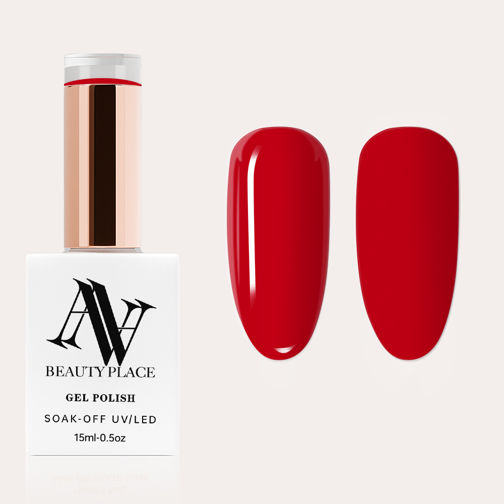 Gel Polish Professionnel | ANNAS011 - Rouge Classique | UV/LED Soak-Off & Haute Pigmentation | HEMA/TPO Free | 15ml