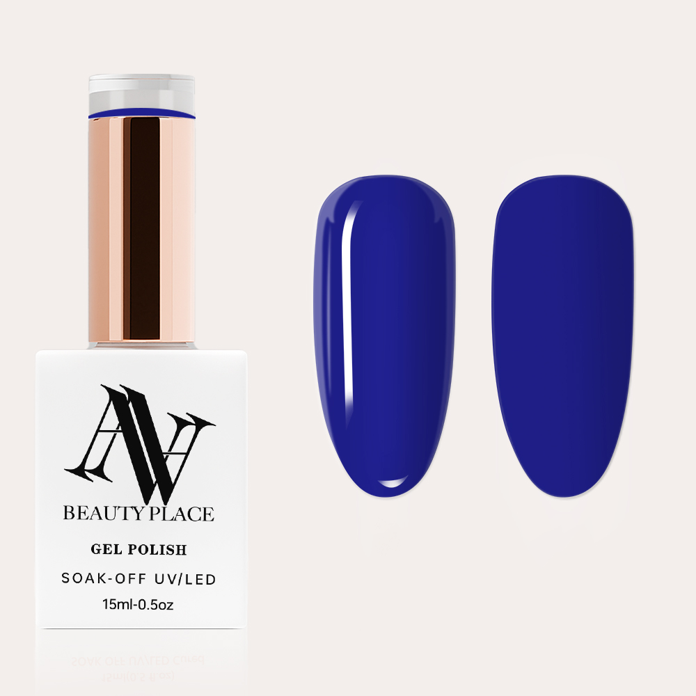 Gel Polish Professionnel | ANNAS019 - Bleu Minuit | UV/LED Soak-Off & Haute Pigmentation | HEMA/TPO Free | 15ml